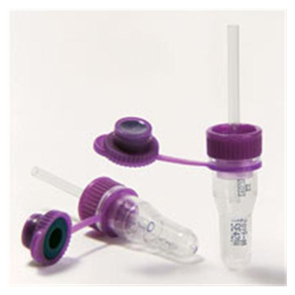 Tube Capillary Safe-T-Fill 125uL Plastic EDTA Liquid Dipotassium Purple 500/Case